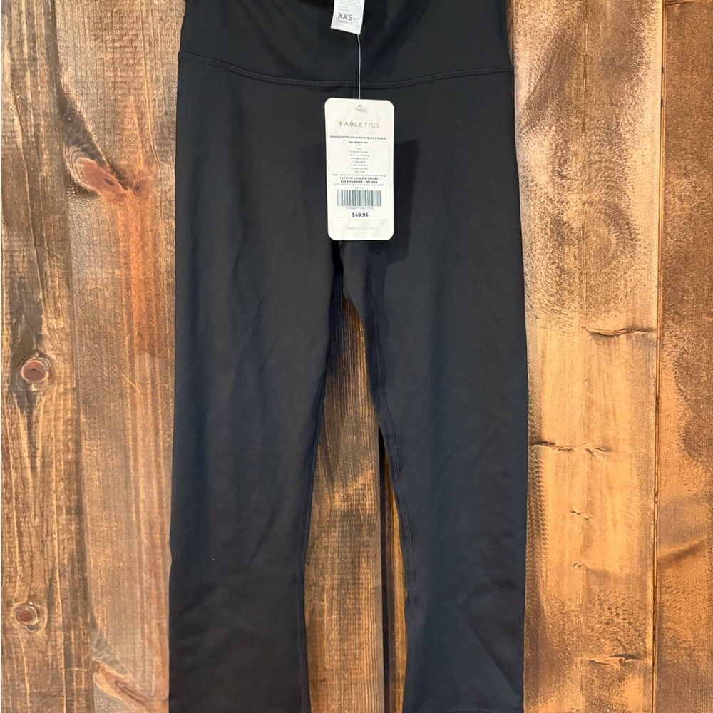 Fabletics Black Leggings Smooth Full-Length